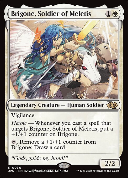 Brigone, Soldier of Meletis - Foundations Jumpstart (j25) #30