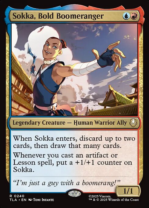 Sokka, Bold Boomeranger - Avatar: The Last Airbender () #240