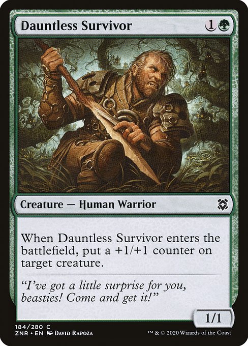 Dauntless Survivor - Zendikar Rising () #184