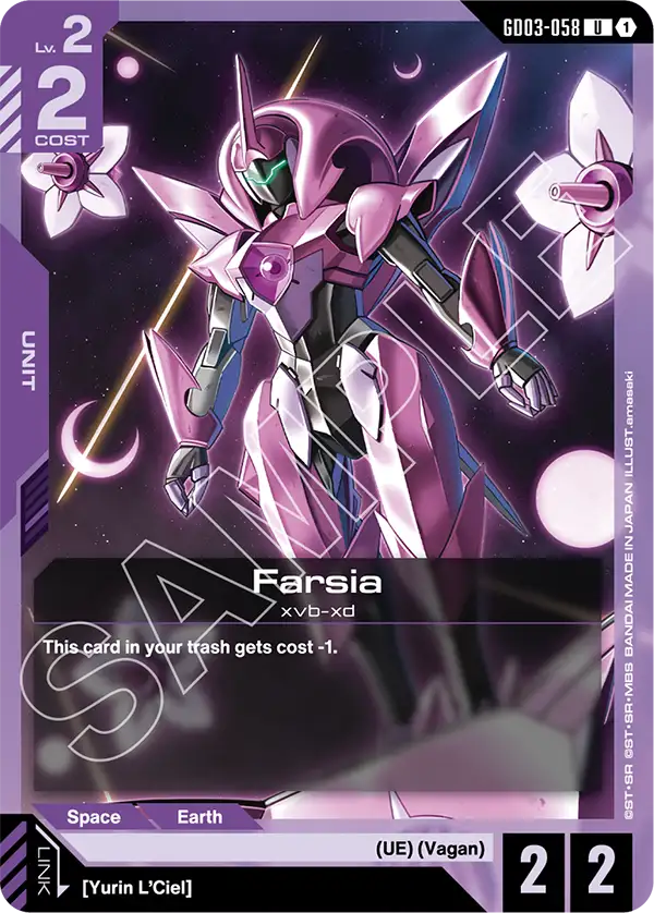 Farsia - Steel Requiem (GD03-058) #058
