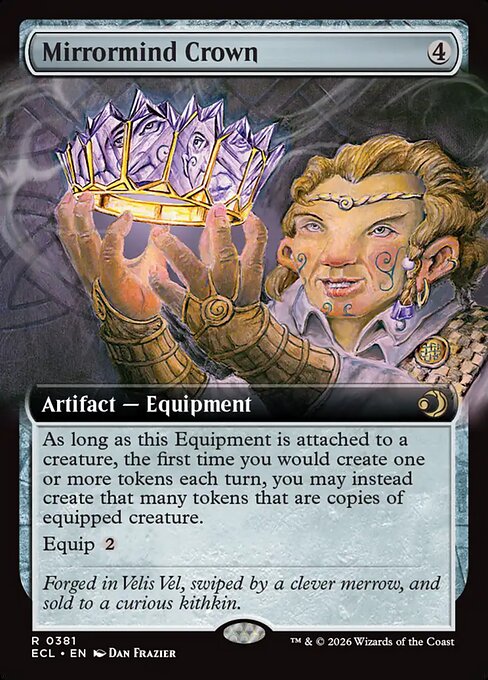 Mirrormind Crown - Lorwyn Eclipsed () #381 [Foil] [Foil]