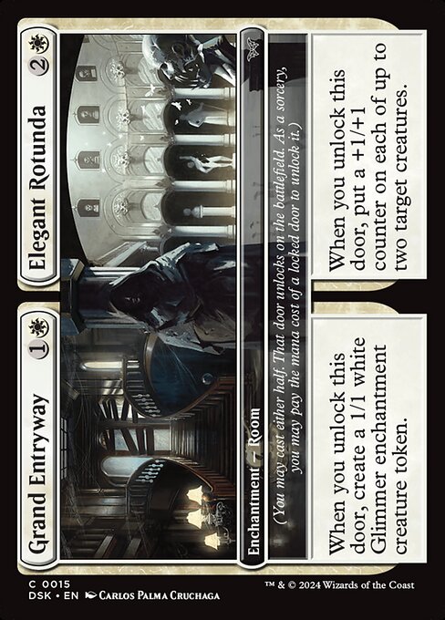Grand Entryway // Elegant Rotunda - Duskmourn: House of Horror (DSK) #15