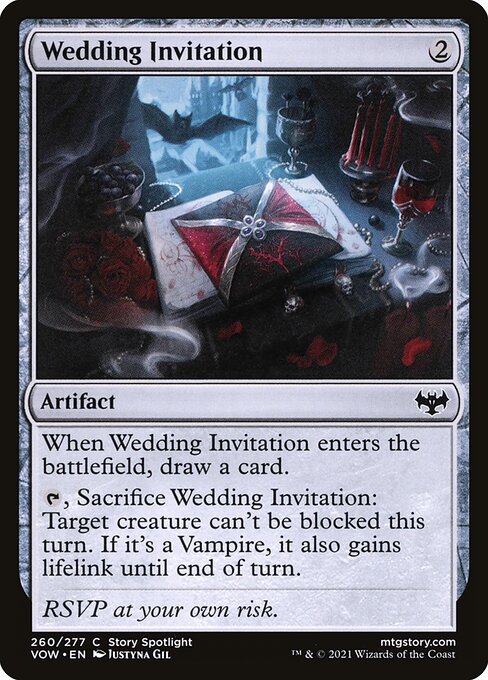 Wedding Invitation - Innistrad: Crimson Vow () #260