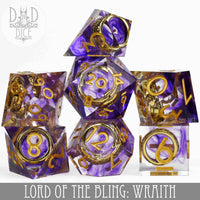 DNDDICEWHOLESALE.COM - Lord of the Bling: Wraith - (Handmade)
