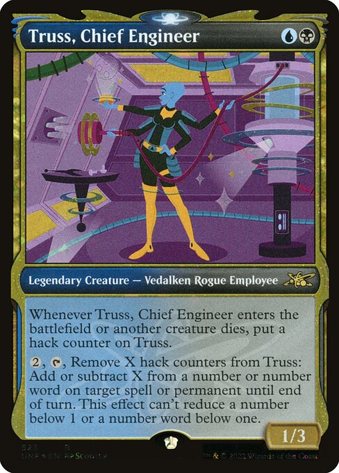 Truss, Chief Engineer - Unfinity () #523 [Foil] [Foil]