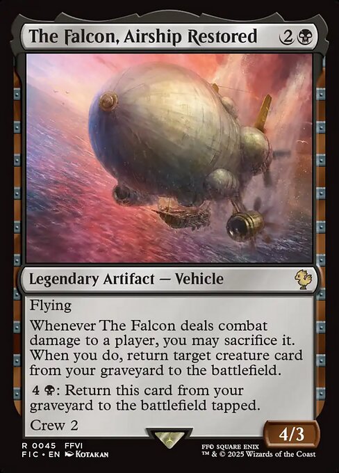 The Falcon, Airship Restored - Final Fantasy Commander () #45