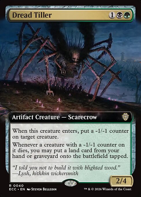 Dread Tiller - Lorwyn Eclipsed Commander (ECC) #40
