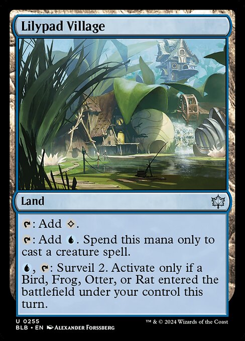 Lilypad Village - Bloomburrow () #255