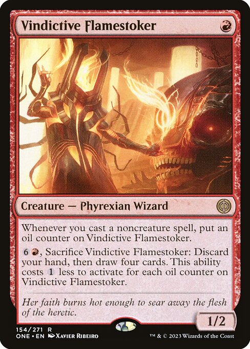 Vindictive Flamestoker - Phyrexia: All Will Be One (ONE) #154