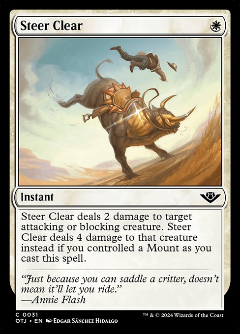 Steer Clear - Outlaws of Thunder Junction () #31