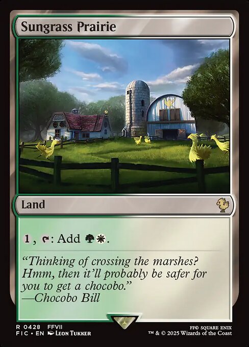 Sungrass Prairie - Final Fantasy Commander () #428