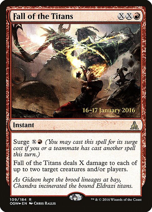 Fall of the Titans - Oath of the Gatewatch Promos () #109s