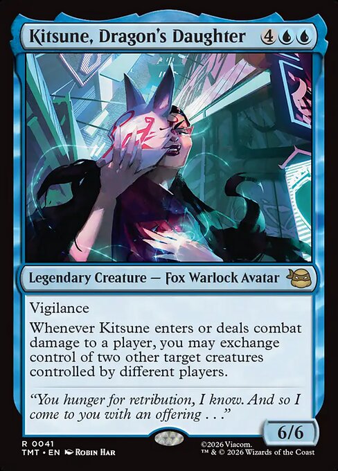 Kitsune, Dragon's Daughter - Teenage Mutant Ninja Turtles (TMT) #41 [Foil] [Foil]
