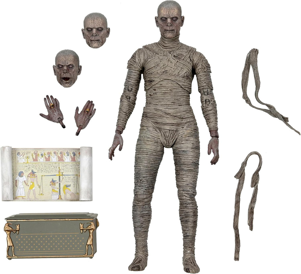 NECA Universal Monsters 7" Scale Ultimate Mummy Action Figure, Color