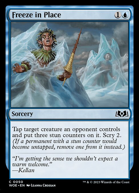 Freeze in Place - Wilds of Eldraine () #50