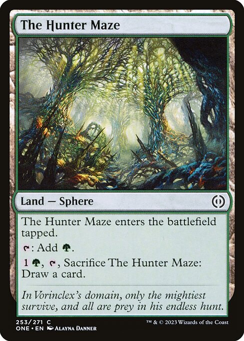 The Hunter Maze - Phyrexia: All Will Be One () #253