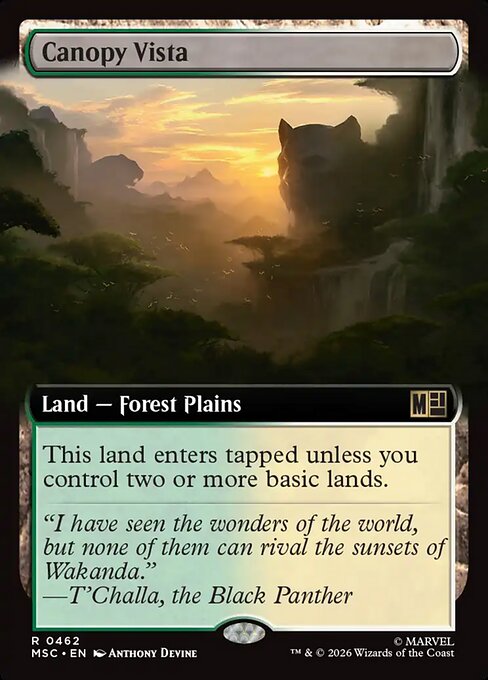 Canopy Vista - Marvel Super Heroes Commander () #462