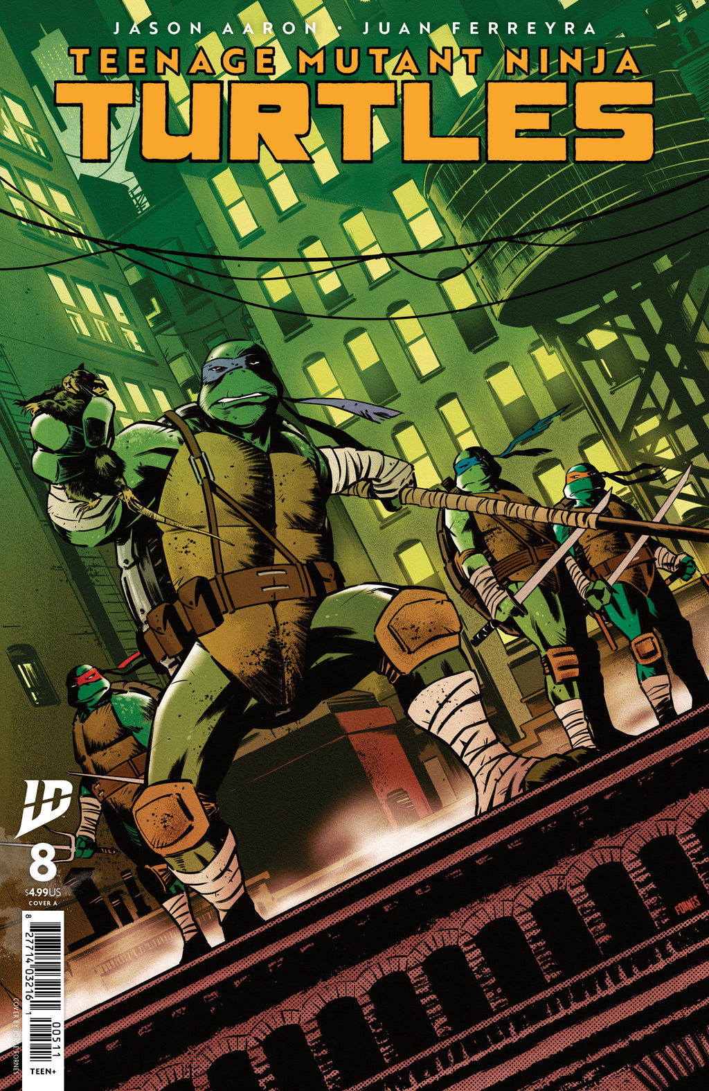 Teenage Mutant Ninja Turtles 2024 #8 Cover A Fornes