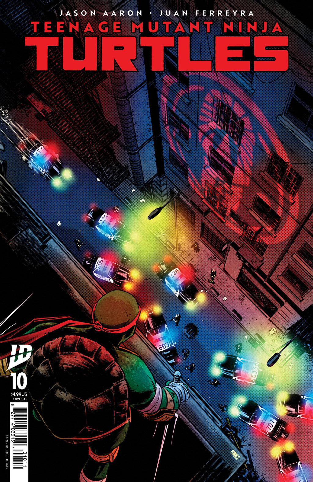 Teenage Mutant Ninja Turtles #10 Cover A (FornéS)