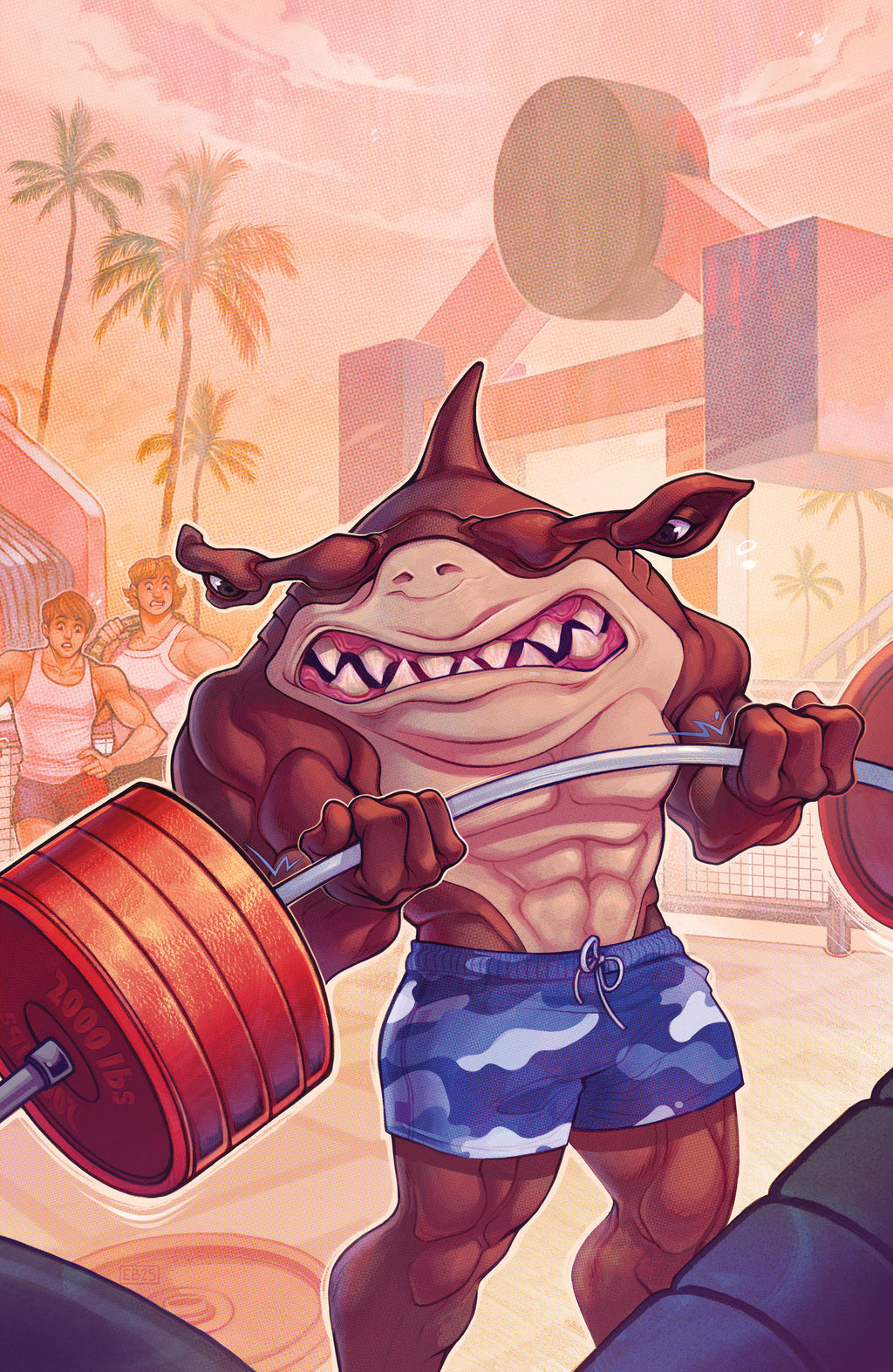 Street Sharks #3 Variant Ri (10) (Beals Full Art)