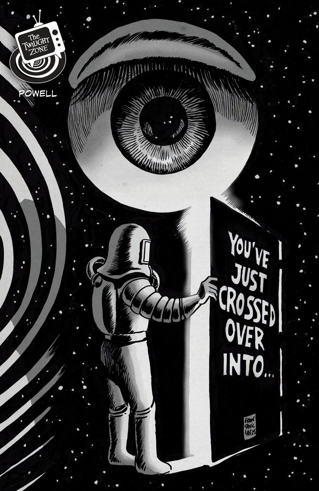 The Twilight Zone #4 Variant B (Francavilla Connecting Cover)