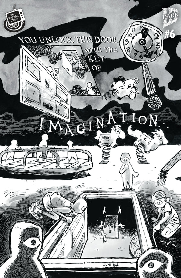 The Twilight Zone #6 Variant B (Ba Connecting Cover)