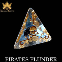 DNDDICEWHOLESALE.COM - Pirates Plunder - 11 Dice Set