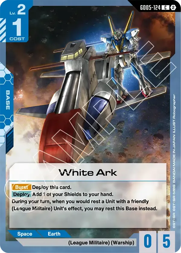 White Ark - Freedom Ascension [GD05] (GD05-124) #124