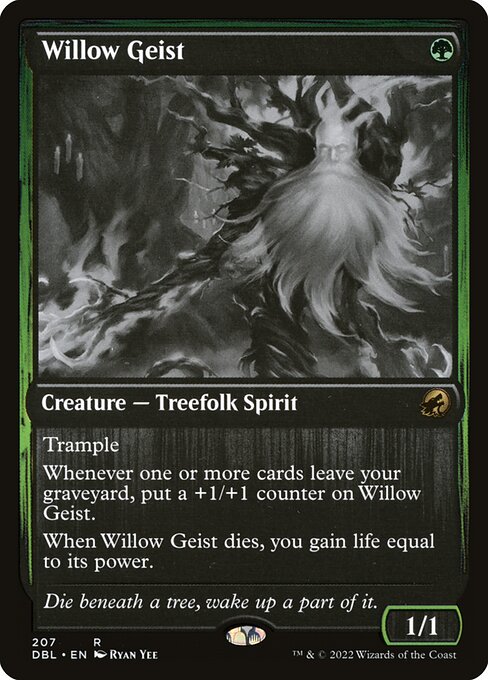 Willow Geist - Innistrad: Double Feature () #207 [Foil] [Foil]