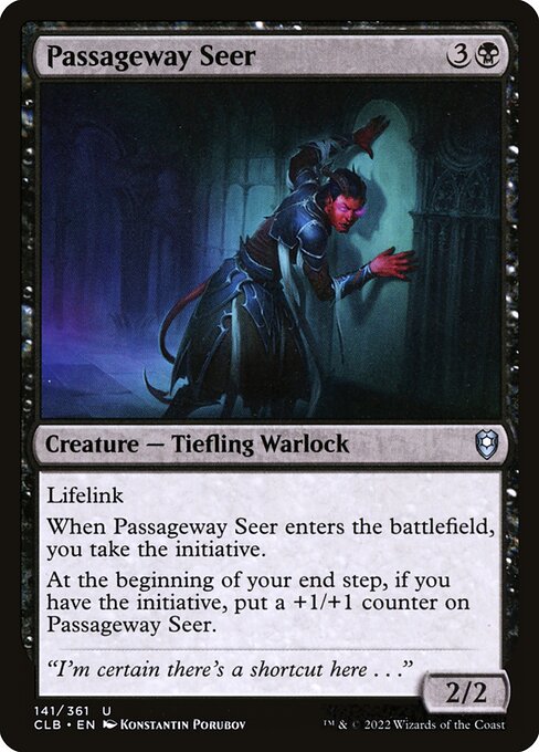 Passageway Seer - Commander Legends: Battle for Baldur's Gate () #141 [Foil] [Foil]