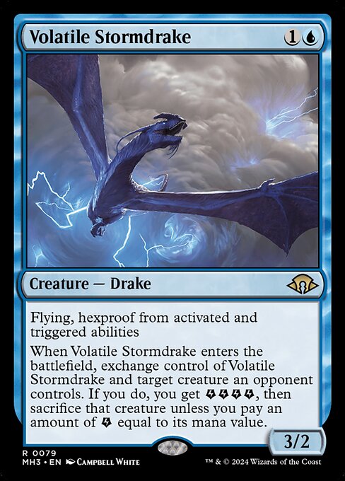 Volatile Stormdrake - Modern Horizons 3 (mh3) #79