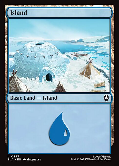 Island - Avatar: The Last Airbender () #283 [Foil] [Foil]