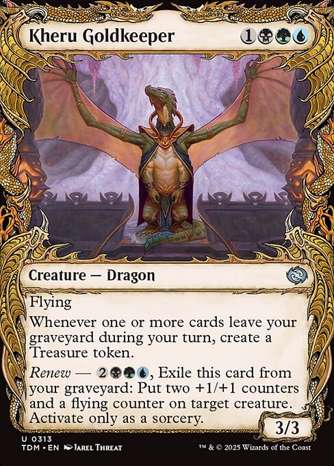 Kheru Goldkeeper - Tarkir: Dragonstorm () #313