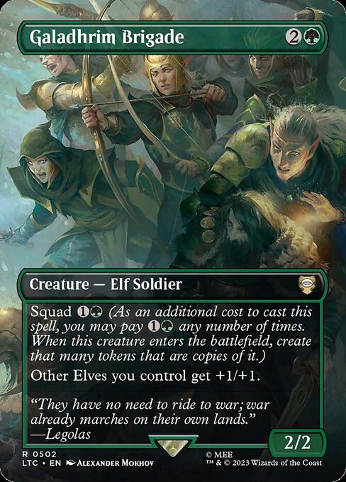 Galadhrim Brigade - Tales of Middle-earth Commander (LTC) #502