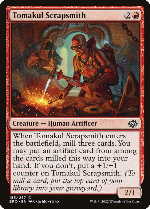 Tomakul Scrapsmith - The Brothers' War () #153