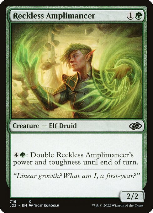 Reckless Amplimancer - Jumpstart 2022 () #716