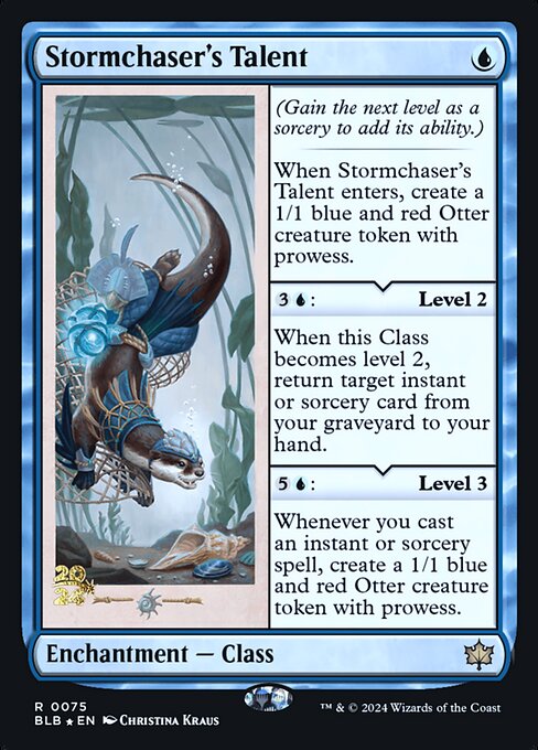 Stormchaser's Talent - Bloomburrow Promos () #75s