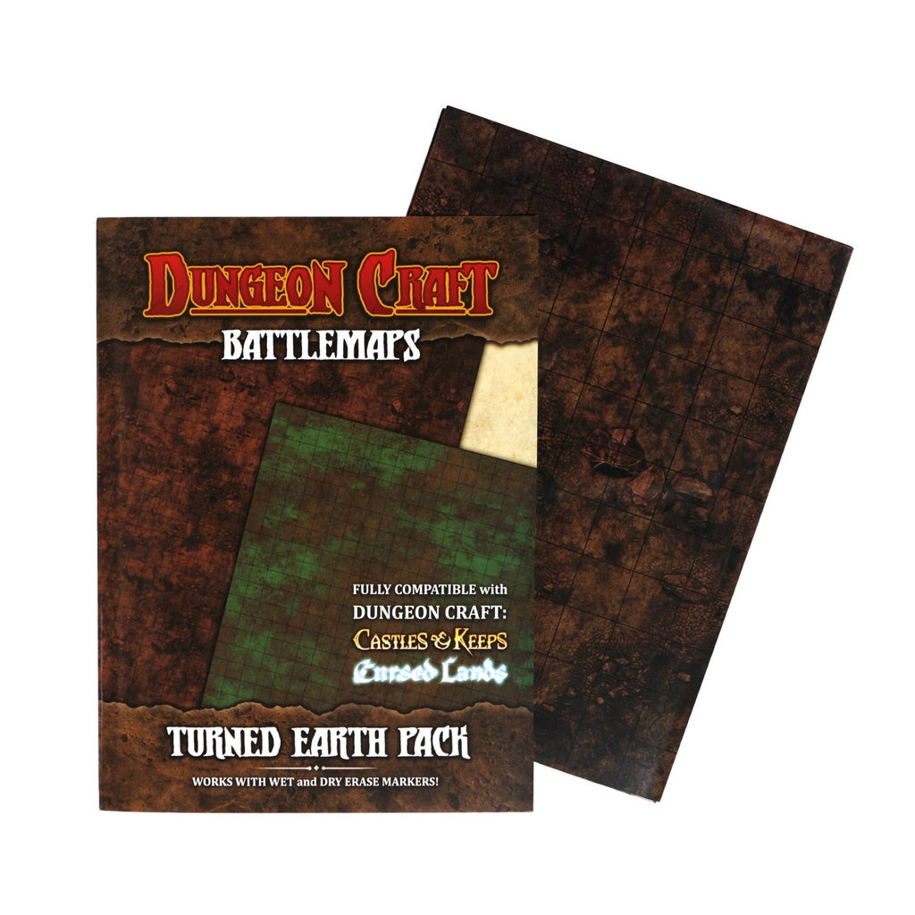 1985 Games - BattleMap – Turned Earth Battle Map for DnD
