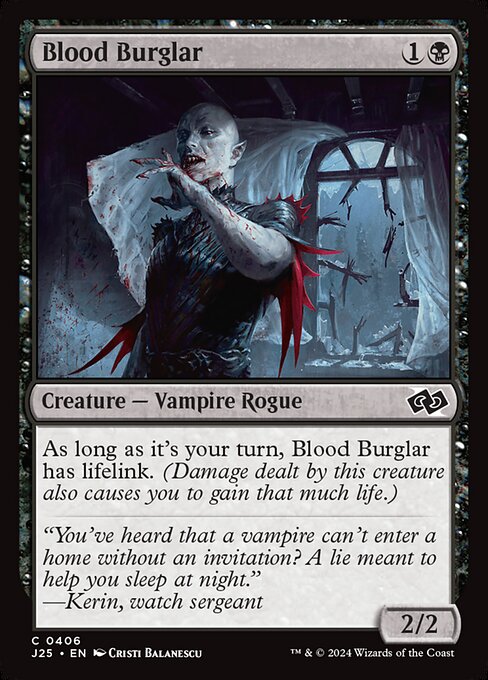 Blood Burglar - Foundations Jumpstart () #406