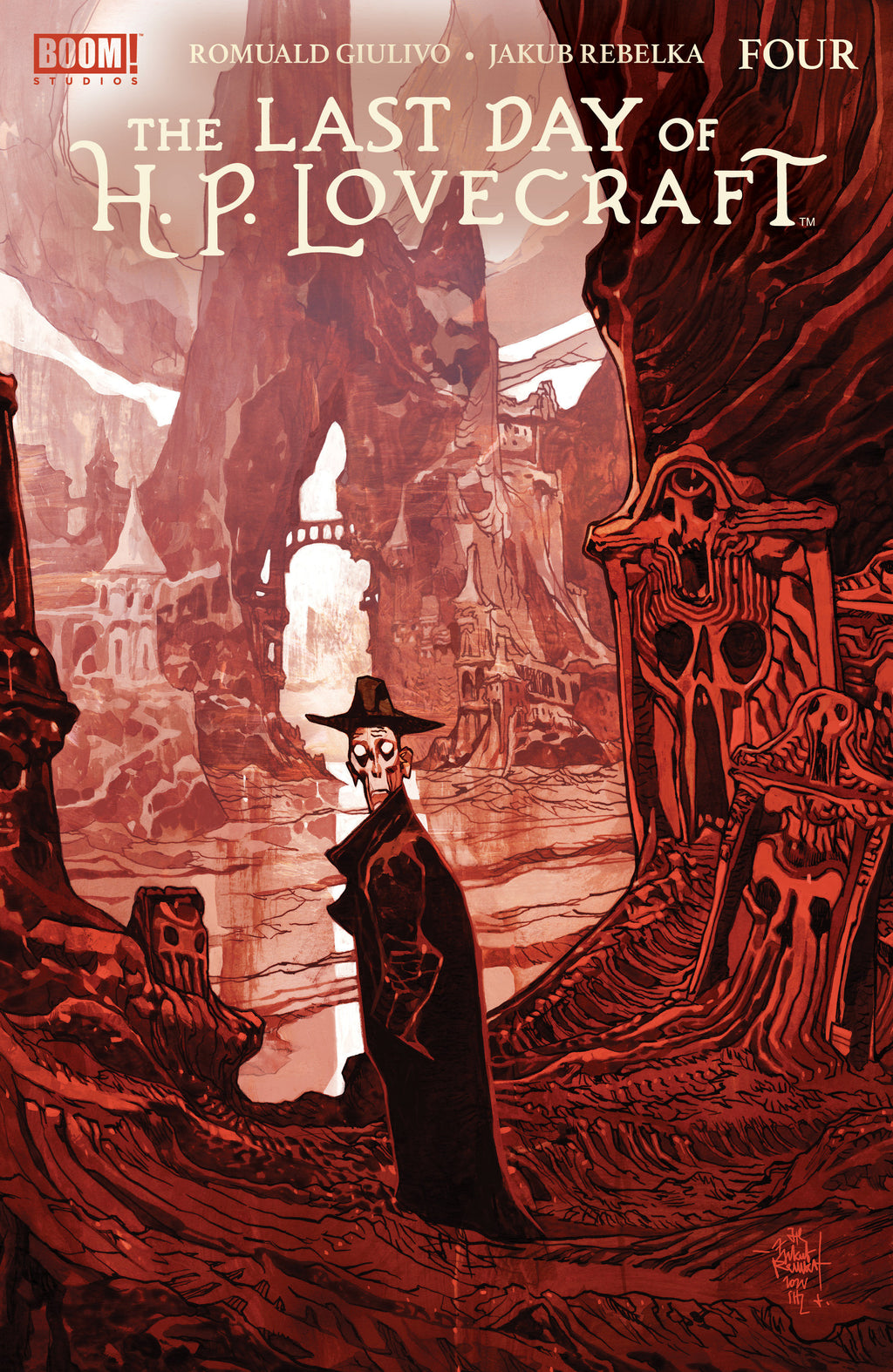 The Last Day Of H.P. Lovecraft #4 A Main (Dressed, Rebelka)
