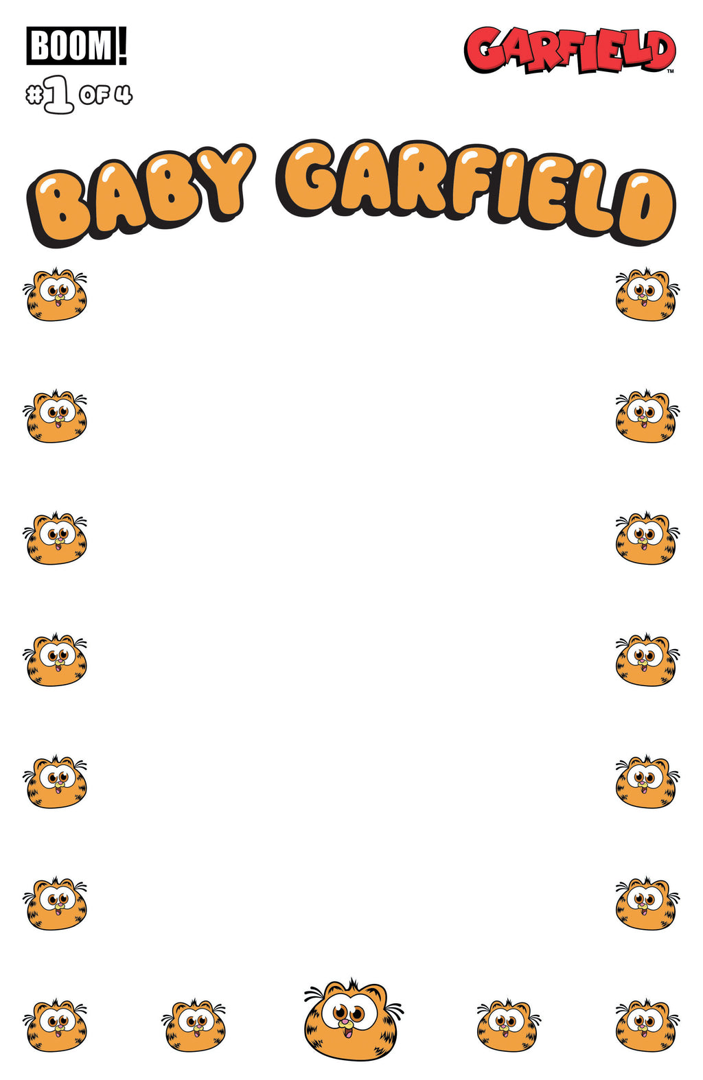 Baby Garfield #1 C Blank Sketch Variant (Dresed, Sketch)