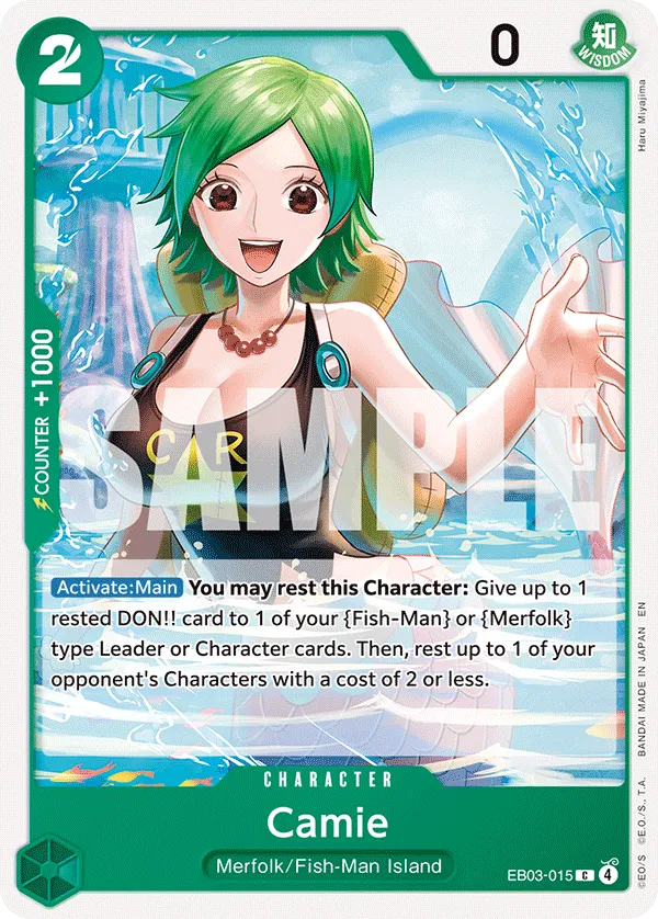 Camie - ONE PIECE HEROINES EDITION- [EB-03] / Memorial Collection [EB-01] (EB03-015) #015
