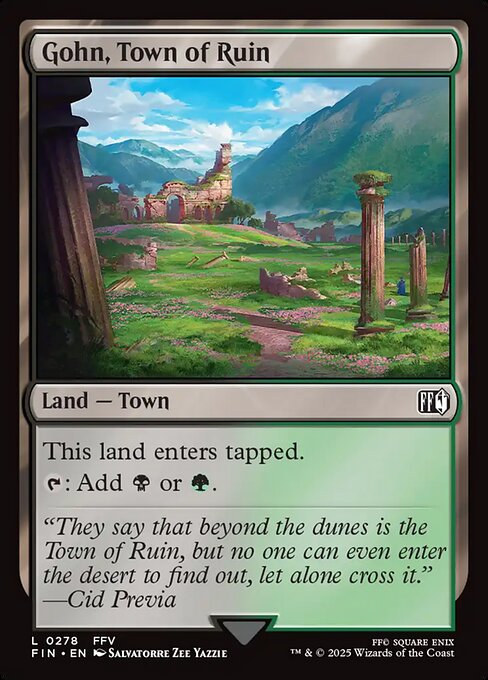 Gohn, Town of Ruin - Final Fantasy () #278