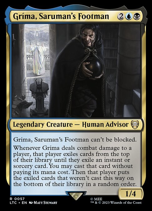 Gríma, Saruman's Footman - Tales of Middle-earth Commander (LTC) #57
