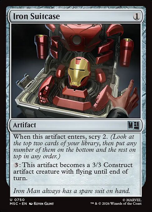 Iron Suitcase - Marvel Super Heroes Commander () #750