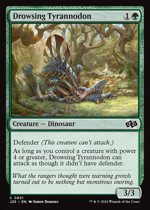 Drowsing Tyrannodon - Foundations Jumpstart () #651