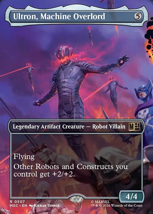 Ultron, Machine Overlord - Marvel Super Heroes Commander () #507