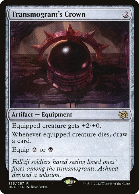Transmogrant's Crown - The Brothers' War (BRO) #125 [Foil] [Foil]