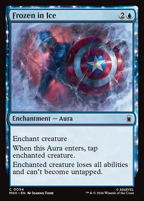 Frozen in Ice - Marvel Super Heroes () #54 [Foil] [Foil]