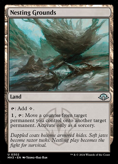 Nesting Grounds - Modern Horizons 3 (mh3) #302 [Foil] [Foil]